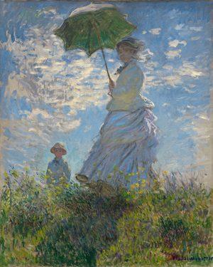 Claude Monet - Doamna Monet cu fiul ei - Tablou personalizat - Pictură celebră
