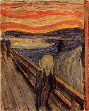 Edvard Munch - Strigătul (1893) - Tablou personalizat - Pictură celebră
