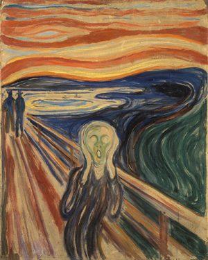 Edvard Munch - Strigătul (1910) - Tablou personalizat - Pictură celebră