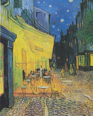 Vincent van Gogh - Terasa Cafenelei Noaptea - Tablou personalizat - Pictură celebră