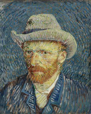 Vincent van Gogh - Autoportret cu Pălărie - Tablou personalizat - Pictură celebră