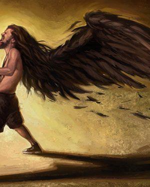 Pantera - Dimebag Darrell - Tablou personalizat abstract